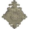 Ekena Millwork CM23RO1CSC Quentin Ceiling Medallion, Castle Stone Crackle, 23 1/2"W x 12 1/4"H x 1 1/2"P view 2