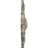 Ekena Millwork CM23RO1CSC Quentin Ceiling Medallion, Castle Stone Crackle, 23 1/2"W x 12 1/4"H x 1 1/2"P view 3