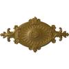 Ekena Millwork Quentin Ceiling Medallion, Gold view 1