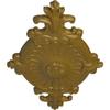 Ekena Millwork Quentin Ceiling Medallion, Gold view 2