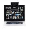 Little Prompter, The Original Compact Personal Teleprompter for Video Production. No Studio Required. Perfect for DSLRs, Webcams, and Built-in Laptop Cameras. Use with iOS or Android. view 1