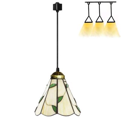 Kiven Pendant Track Lighting Fixture-Glass Pendant Track Lighting Fixture