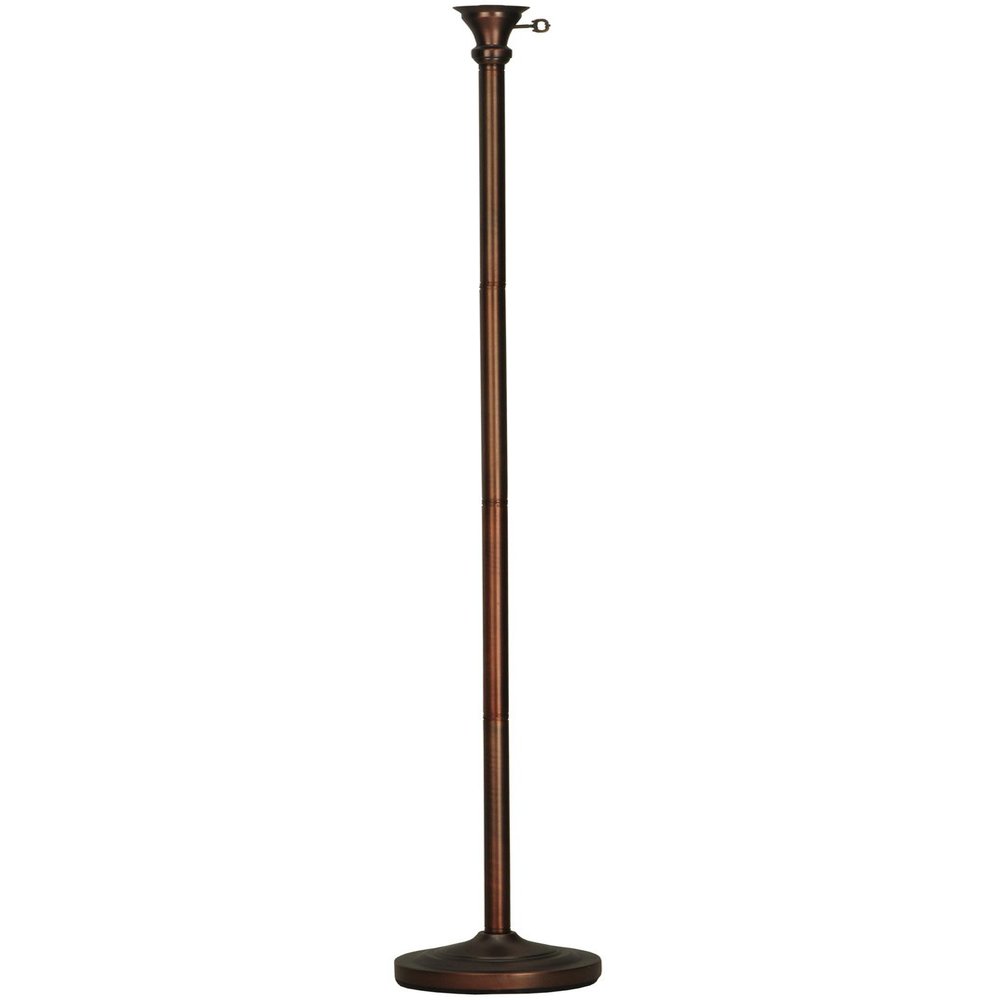 Meyda Tiffany 25963 Mica Torchiere Floor Lamp Base, 65" Height