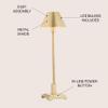 JONATHAN Y Roxy Slim Modern LED Table Lamp Metal 26", Brushed Brass Gold view 2
