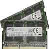 Samsung 16GB (2 x 8GB) 204-pin SODIMM, DDR3 PC3L-12800, 1600MHz ram Memory Module for laptops (M471B1G73EB0-YK0 x 2) view 1