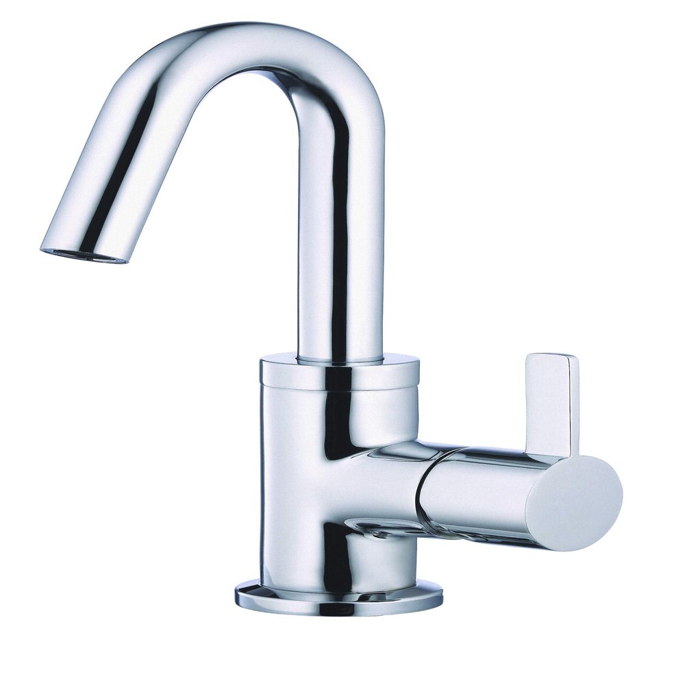 Gerber D222530 Amalfi Single Handle Bathroom Faucet with Metal Touch-Down Drain, Chrome