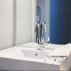 Gerber D222530 Amalfi Single Handle Bathroom Faucet with Metal Touch-Down Drain, Chrome view 2