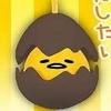 Gudetama Chocolate Egg Mascot 1" 3D Phone Strap view 1