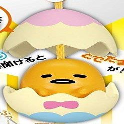 gudetama Easter Egg Mascot 1" 3D Phone Strap