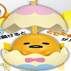 gudetama Easter Egg Mascot 1" 3D Phone Strap