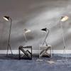 Versanora - Delicata Monopod Floor Lamps - White/Gold view 3