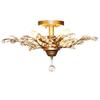 LightInTheBox Vintage Crystal Branches Chandeliers Flush Mounted Fixture with 4 Lights Tree Leaves Ceiling Lights Pendant Lighting Modern view 4