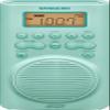 Sangean H205TQ Portable AM/FM/Weather Alert Digital Tuning Waterproof Shower Radio, Turquoise view 1