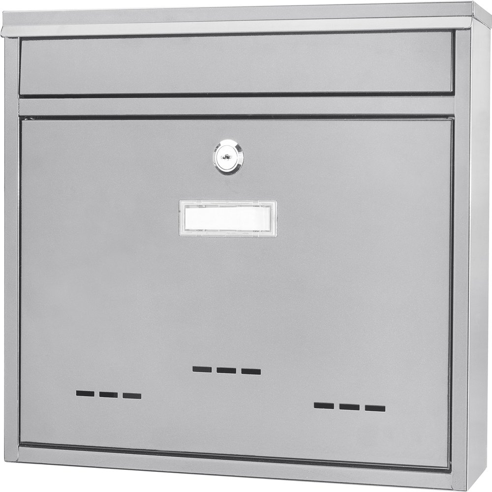 Barska Wall Mount Locking Drop Box Secure Mail, Key, or Suggestion Box with Key Lock for Home, Office, or Classroom Use