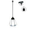 Kiven 1-Light 5.9" Wide Style H-Type Track Lighting Glass Mini PendantBulb Sold Separately view 1
