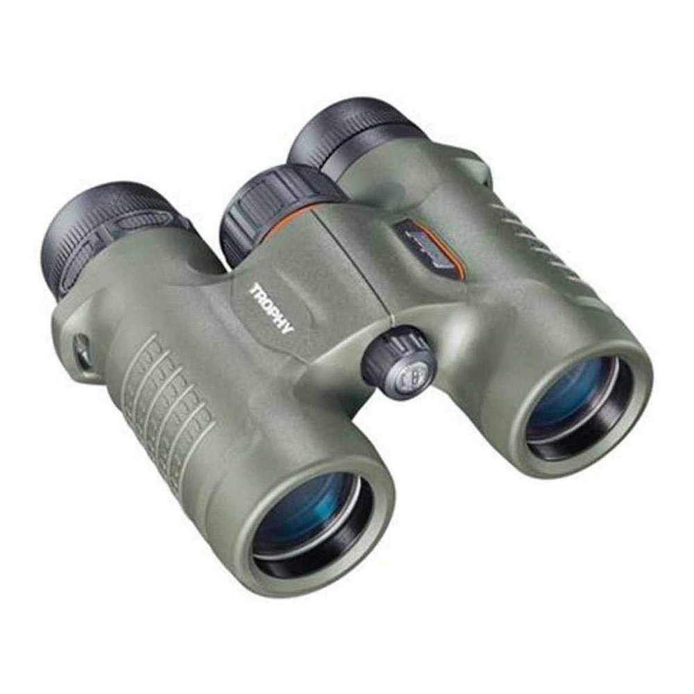 Bushnell Trophy Binocular, Green 8x32, Roof Prism System and Focus Knob for Easy Adjustment