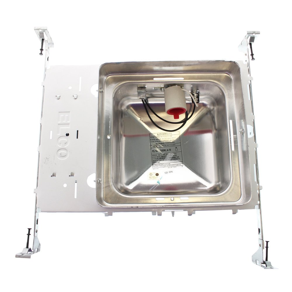 Elco Lighting EL8SQ 8" Incandescent Square Housing