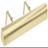 House of Troy T24-51 Traditional Picture Light, 24", Satin Brass view 1