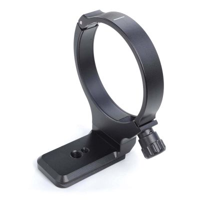 iShoot Latest Metal Lens Support Collar Tripod Mount Ring for Canon EF 28-300mm f/3.5-5.6L is USM, Canon EF 70-300mm f/4-5.6L is USM -Bottom is Camera Quick Release Plate
