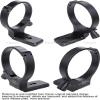 iShoot Latest Metal Lens Support Collar Tripod Mount Ring for Canon EF 28-300mm f/3.5-5.6L is USM, Canon EF 70-300mm f/4-5.6L is USM -Bottom is Camera Quick Release Plate view 3