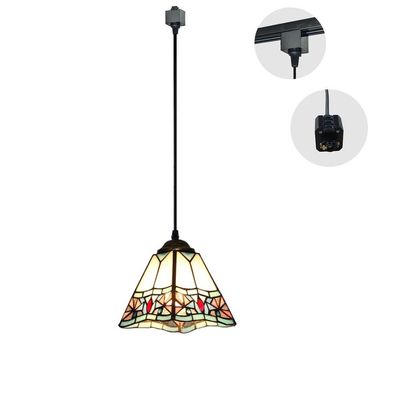 Kiven H-Type 3 Wire Track Light Pendants Length 3.3 ft Mediterranean Styledecorative Chandelier Instant Pendant Light Pendant Lamp,Bulb not Include