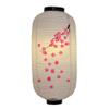 Japanese Style Hanging Lanterns Sushi Bar Restaurant Folding Lantern for Izakaya, White Sakura view 1