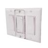 Decora Switch Plate Cover Guard, Child Protection, Residential, Lighting, Sump Pump, Indoor / Outdoor view 1