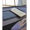 Fochutech Extra Thick Sticky Anti-Slip Gel Pad Universal Non-Slip Dashboard Mat for Cell Phones Sunglasses Keys (Weave Pattern) view 4