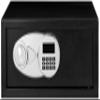 Amazon Basics Steel Security Safe and Lock Box with Digital Keypad, Electronic Lock, Emergency Key Open, Secure Cash, Jewelry, Documents, Black, 0.7 Cubic Feet, 16.9-x-14.6-x-7.1-inches (WxDxH) view 2