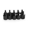 10 x Black Anodized Alumium Computer Case Thumbscrews (6-32 Thread) for Cover / Power Supply / PCI Slots / Hard Drives view 1