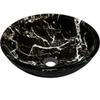 Novatto PALLINA Glass Vessel Bathroom Sink, White view 1