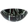 Novatto PALLINA Glass Vessel Bathroom Sink, White view 3