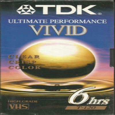 Ultimate performance T-120 VHS Blank 2-Pack by TDK