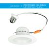 Four Bros 4" Inch LED Remodel LED Recessed Light Kits, IC Rated Remodel Housing and Dimmable LED Downlight, Damp Rated, 10W, 750lm, 5000K Daylight, ETL (3000K, 4 Pack) view 4
