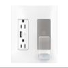 Legrand Radiant 15 Amp Qi Wireless Charging and Type A USB Outlet White 1pk view 1