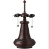 Meyda Tiffany 22209 Van Erp 2 Light Table Lamp Base, 21" Height view 1