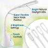 OttLite Creative Curves LED Desk Lamp with Adjustable Neck - Dimmable with 4 Brightness Settings & Energy Efficient Natural Daylight LEDs for Home Office, Computer Desk, & Dorms view 2