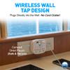 Cruise Approved Power Strip - Non Surge Protector for Cruise Ship with 2 USB Outlets - Cruise Ship Essentials 2026 for Carnival, Princess, Norwegian, Holland America, MSC & Major Cruise Lines (White) view 3