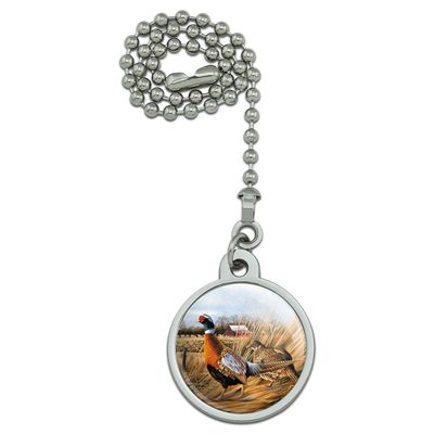 GRAPHICS & MORE Pheasants on The Farm Ceiling Fan and Light Pull Chain