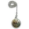 GRAPHICS & MORE Moose in The Woods Ceiling Fan and Light Pull Chain view 1