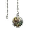 GRAPHICS & MORE Moose in The Woods Ceiling Fan and Light Pull Chain view 2