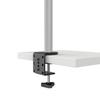 WALI C Clamp Base Stand Mounting Accessory, Desk c-clamp for WALI Monitor Mount Workstation System (C-CLAMP), Black view 4