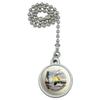 GRAPHICS & MORE Mallard Ducks Flying Sunrise Ceiling Fan and Light Pull Chain view 1