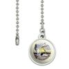 GRAPHICS & MORE Mallard Ducks Flying Sunrise Ceiling Fan and Light Pull Chain view 2