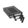ICY DOCK Triple 3 Bay 2.5 inch SAS/SATA HDD & SSD Mobile Rack Enclosure for External 3.5 Drive Bay | ToughArmor MB993SK-B view 1
