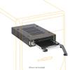 ICY DOCK Triple 3 Bay 2.5 inch SAS/SATA HDD & SSD Mobile Rack Enclosure for External 3.5 Drive Bay | ToughArmor MB993SK-B view 2