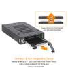 ICY DOCK Triple 3 Bay 2.5 inch SAS/SATA HDD & SSD Mobile Rack Enclosure for External 3.5 Drive Bay | ToughArmor MB993SK-B view 3