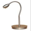 daylight24 202071-15 Adjustable Beam LED Desk Lamp, 8.47" x 5.9" x 19.5", Brushed Nickel view 1