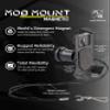 Mob Armor Heavy Duty Magnetic Phone Mount for Car - Universal Car Phone Holder for iPhone & Android, Strong Magnet for Off-Road & Commercial Vehicles, Cell Phone Car Accessories for Women & Men view 3