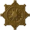 Ekena Millwork CM38ANFCSDecorative Ceiling Medallions Modeled After Original Historical Patterns & Designs, Flash Copper view 1